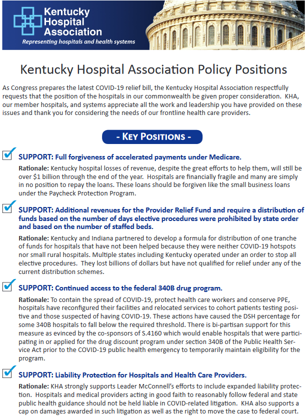 Summer 2020 Federal Policy Cover