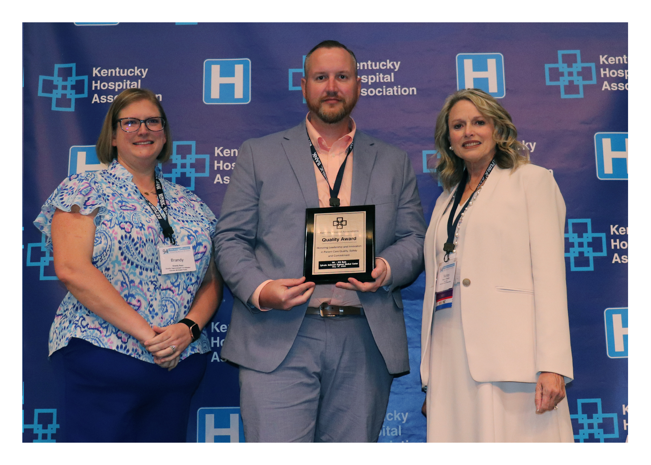 Ephraim McDowell Regional Receives Quality Award