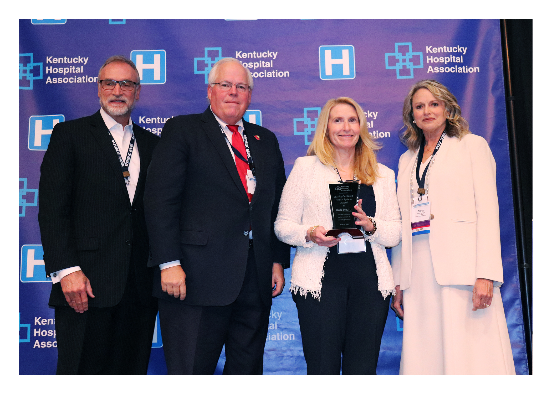 UofL Health Receives Quality Award